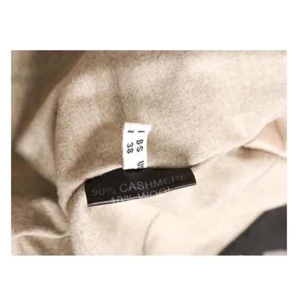 Latini Maria Vittoria Brown Suede “Loro Piana”Cashmere Mix Lined Blazer, NWT’s - Picture 8 of 9